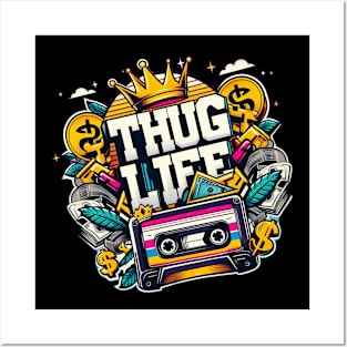 Music With Thug Life Posters and Art